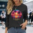 Florida St Pete Beach Colorful Palm Trees Beach Long Sleeve T-Shirt T-Shirt Gifts for Her