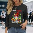 Funny Dear Santa Just Bring Beer Christmas Xmas Matching Men Women Long Sleeve T-shirt Graphic Print Unisex Gifts for Her