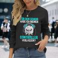 Gamer Zocker Controller Langarmshirts, Lustiger Spruch zum Zocken Geschenke für Sie