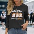 Hamster Mama Goldhamster Damen Mädchen Langarmshirts Geschenke für Sie