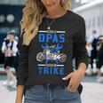 Herren Coole Opas Fahren Trike Trikefahrer Biker Triker Langarmshirts Geschenke für Sie