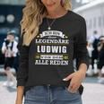 Herren Name Ludwig Vorname Namensgeschenke Namenstag Langarmshirts Geschenke für Sie