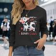 Just A Girl Who Loves Cows For A Girl Loves Cows Long Sleeve T-Shirt T-Shirt Gifts for Her