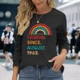 Legend Since August 1963 59 Geburtstag Geschenk Born In 1963 Langarmshirts Geschenke für Sie