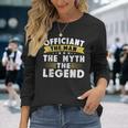 The Legend Wedding Officiant Ordained Minister Long Sleeve T-Shirt Gifts for Her