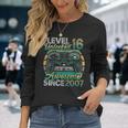 Level 16 Unlocked Awesome Since 2007 16Th Birthday Gaming Long Sleeve T-Shirt Gifts for Her