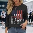 Lgbtq Liberty Guns Bible Trump Bbq Usa Flag Vintage Long Sleeve T-Shirt T-Shirt Gifts for Her