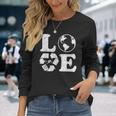 Love Earth Day 90S Vintage Recycling Earth Day Long Sleeve T-Shirt T-Shirt Gifts for Her