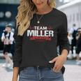 Miller Team Familientreffen Dna Herzschlag Geschenk Langarmshirts Geschenke für Sie