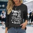 Muttertagsgeschenk Für Mama Papa Ich Sind Uns Einig Langarmshirts Geschenke für Sie