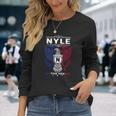 Nyle Name Nyle Eagle Lifetime Member Gif Long Sleeve T-Shirt Gifts for Her