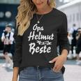 Opa Helmut Ist Der Beste Witziges Geschenk Langarmshirts Geschenke für Sie