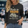 All Original Parts Made In 1929 90Th Birthday Long Sleeve T-Shirt T-Shirt Gifts for Her