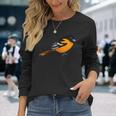 Oriole Bird Birdlover Birdwatcher Ornithologist Biologist Long Sleeve T-Shirt Gifts for Her