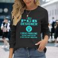 Pcb er Men Women Long Sleeve T-Shirt T-shirt Graphic Print Gifts for Her