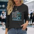 Personalisiertes Jan Langarmshirts mit Spruch, Lustiges Design für Männer Geschenke für Sie