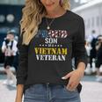 Proud Son Of A Vietnam Veteran Us Veterans Day Long Sleeve T-Shirt Gifts for Her