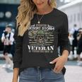 Proud Veteran Operation Desert Storm Persian Gulf War Long Sleeve T-Shirt Gifts for Her