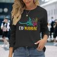 Ramadan Kareem Muslims Eid Mubarak Celebration 2023 Long Sleeve T-Shirt Gifts for Her