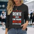 Rentner 2023 Eine Legende Geht In Rente Langarmshirts Geschenke für Sie