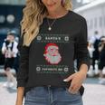 Santas Favorite Ho Inappropriate Ugly Christmas Sweater Long Sleeve T-Shirt Gifts for Her