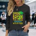 Spring Break Squad 2023 Retro Spring Break 2023 Long Sleeve T-Shirt Gifts for Her