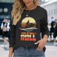 This Is How I Roll Jet-Ski Jet Skiing Jetski Lovers Gifts Men Women Long Sleeve T-shirt Graphic Print Unisex Gifts for Her