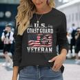 US Coast Guard Veteran Vet Long Sleeve T-Shirt Gifts for Her