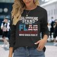 Us Veteran Veterans Day Us Patriot V3 Long Sleeve T-Shirt Gifts for Her
