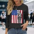 Usa Flag Truck Driver American Flag Trucker Long Sleeve T-Shirt Gifts for Her