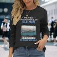 Uss Belleau Wood Lha-3 Veterans Day Father Day Long Sleeve T-Shirt Gifts for Her