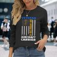 Uss Midway Cvb-41 Aircraft Carrier Veterans Day Sailors Long Sleeve T-Shirt Gifts for Her