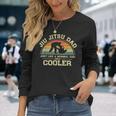Vintage Jiu Jitsu Dad Just Like A Normal Dad Only Cooler Long Sleeve T-Shirt Gifts for Her