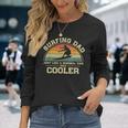 Vintage Surfing Dad Just Like A Normal Dad Only Cooler Long Sleeve T-Shirt Gifts for Her