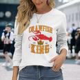 Crawfish King Crawfish Boil Party Festival Men Women Long Sleeve T-Shirt T-shirt Graphic Print Gifts for Her