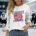 Grind The Pepper Japan Baseball Long Sleeve T-Shirt Gifts for Her