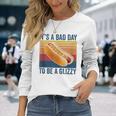 It’S A Bad Day To Be A Glizzy Hot Dog Vintage Long Sleeve T-Shirt Gifts for Her
