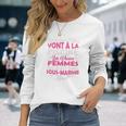 Les Vraies Femmes Font De La Plongée Sous-Marine Long Sleeve T-Shirt Geschenke für Sie