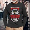 101St Airborne Division Grumpy Old Veteran Long Sleeve T-Shirt Gifts for Old Men