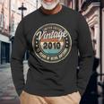13 Year Old Gifts Made In 2010 Vintage 13Th Birthday Retro Men Women Long Sleeve T-shirt Graphic Print Unisex Gifts for Old Men