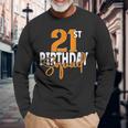 21St Birthday Squad Matching Group Long Sleeve T-Shirt T-Shirt Gifts for Old Men