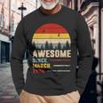 33 Years Old Awesome Since March 1990 33Rd Birthday Long Sleeve T-Shirt Gifts for Old Men