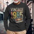 38 Year Old Vintage 1985 Limited Edition 38Th Birthday Long Sleeve T-Shirt Gifts for Old Men