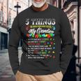 5 Things You Know About Autistic Grandson Autism Awareness Long Sleeve T-Shirt Gifts for Old Men