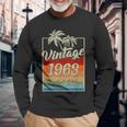 60 Year Old Vintage 1963 Limited Edition 60Th Birthday Retro Men Women Long Sleeve T-shirt Graphic Print Unisex Gifts for Old Men