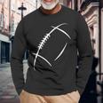 American Football Silhouette Football Long Sleeve T-Shirt T-Shirt Gifts for Old Men American Football Silhouette Football Long Sleeve T-Shirt T-Shirt Gifts for Old Men