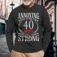 Annoying Each Other For 40 Years 40Th Wedding Anniversary Long Sleeve T-Shirt T-Shirt Gifts for Old Men