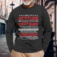 I Get My Attitude From My Freaking Awesome Dad Pullover Hoodie Long Sleeve T-Shirt Gifts for Old Men