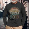 Awesome Since June 2013 10Th Birthday For 10 Year Old Long Sleeve T-Shirt Gifts for Old Men