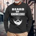 Beard Beard Of Knowledge Men Women Long Sleeve T-Shirt T-shirt Graphic Print Gifts for Old Men